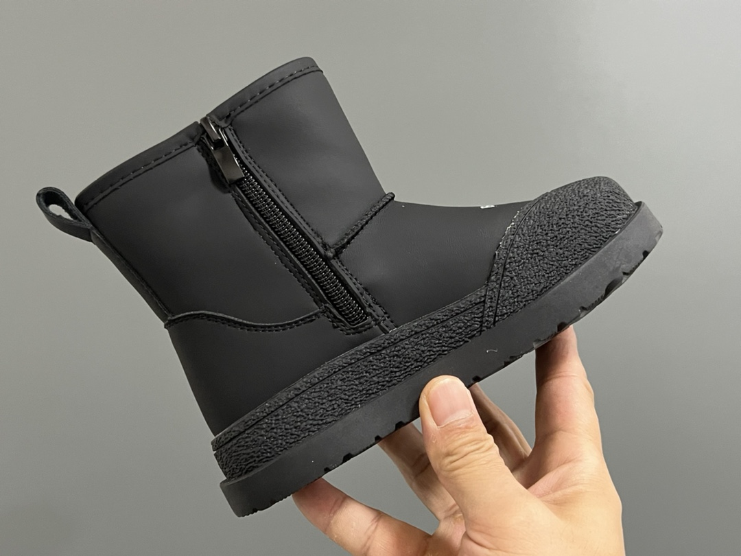 图片[6]-B家高帮拉链儿童棉鞋雪地靴 尺码：26-37码 丑萌丑萌的大头儿童雪地靴❄️ 高帮款式，防风效果超好❤️ 内里加绒加厚，保暖又舒适☁️ 耐磨防滑大底，脚感超赞👍🏻-选品中心