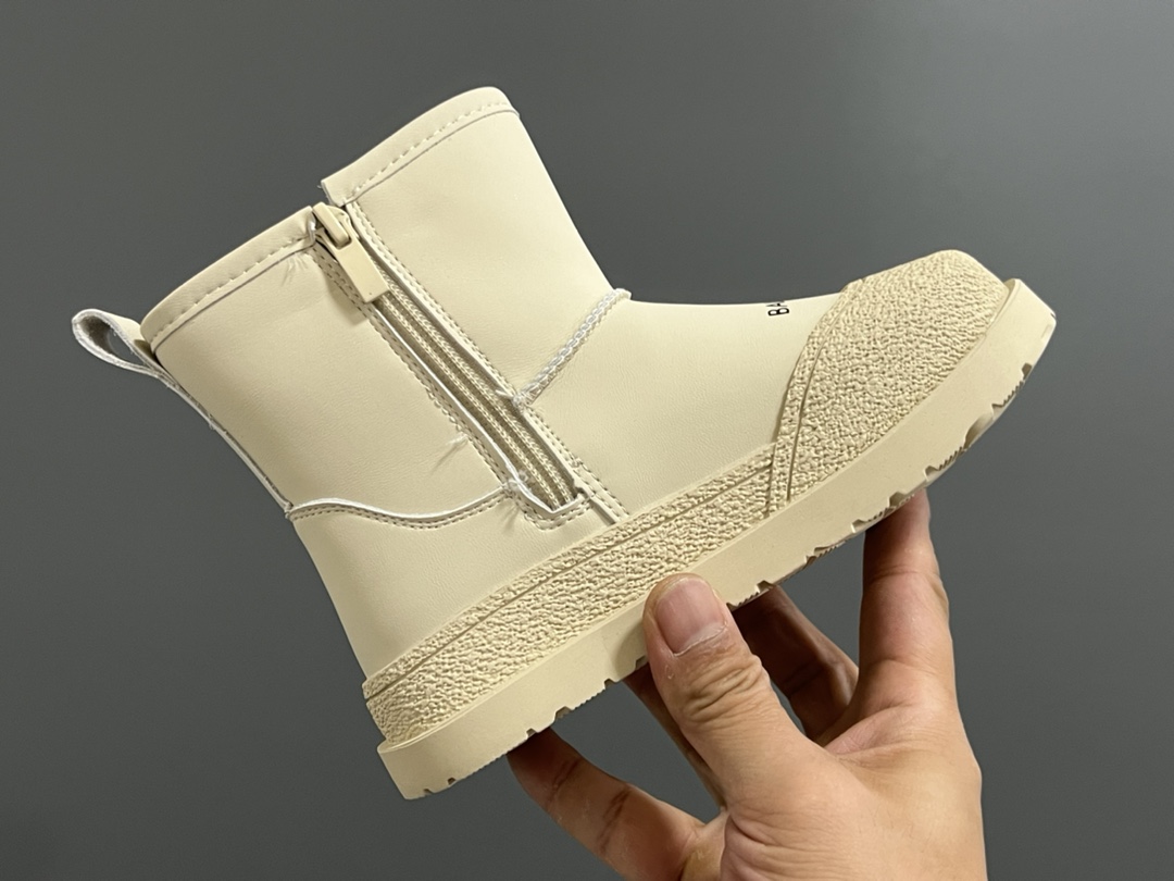 图片[6]-B家高帮拉链儿童棉鞋雪地靴 尺码：26-37码 丑萌丑萌的大头儿童雪地靴❄️ 高帮款式，防风效果超好❤️ 内里加绒加厚，保暖又舒适☁️ 耐磨防滑大底，脚感超赞👍🏻-选品中心