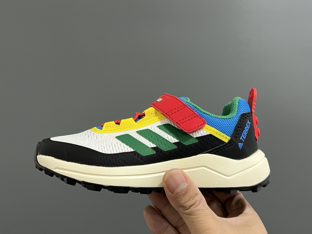 图片[4]-A家乐高联名户外轻便魔术贴儿童运动鞋 尺码：26-37码 柜子同步新款🆕 超赞的乐高联名系✔️ 高密度针织鞋面，质感超软超舒服☁️ 抓地力超强的橡胶大底，脚感不言而喻✌🏻-选品中心