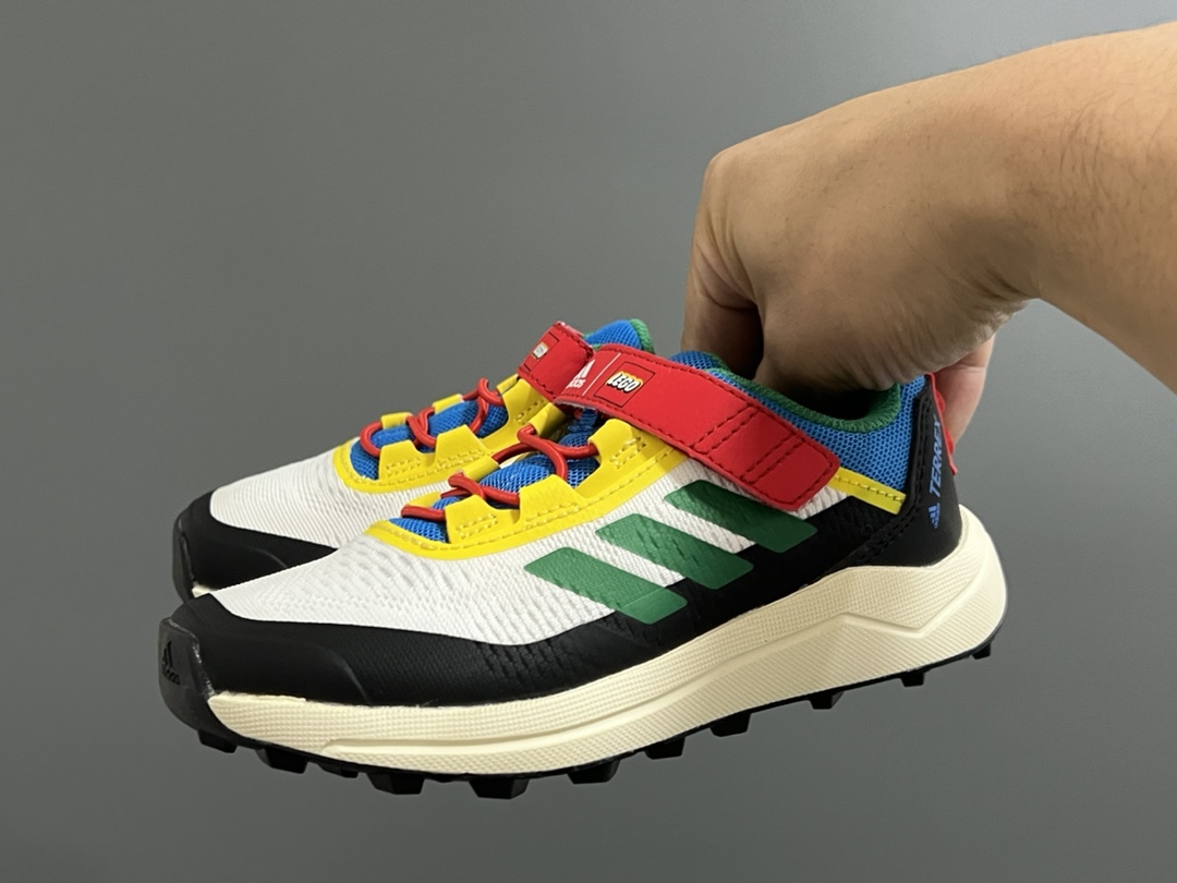 图片[2]-A家乐高联名户外轻便魔术贴儿童运动鞋 尺码：26-37码 柜子同步新款🆕 超赞的乐高联名系✔️ 高密度针织鞋面，质感超软超舒服☁️ 抓地力超强的橡胶大底，脚感不言而喻✌🏻-选品中心