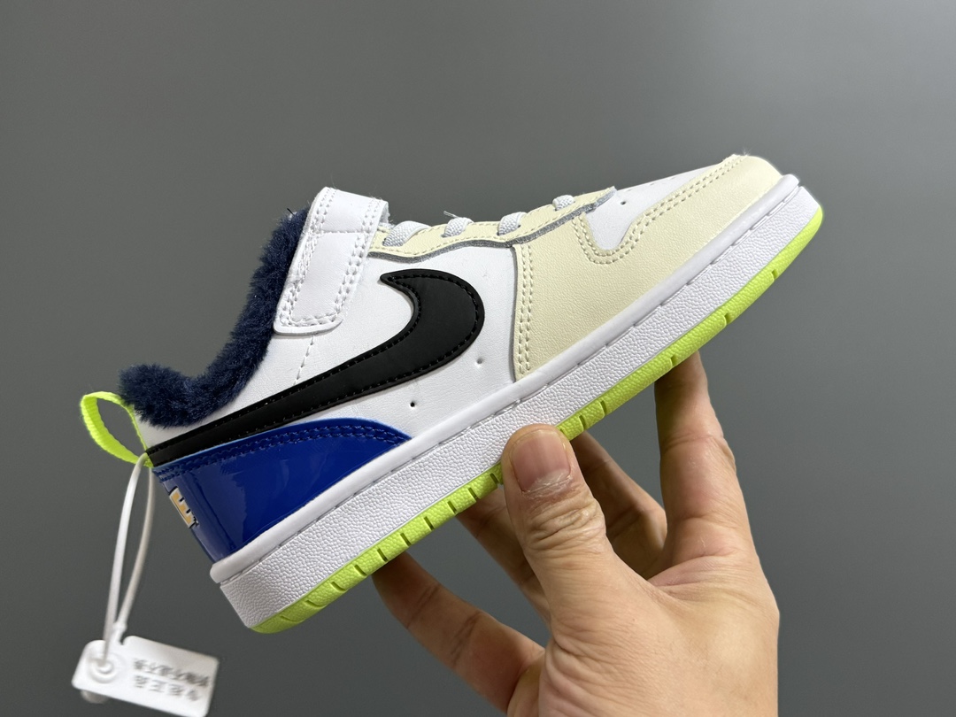 图片[6]-加绒空军一号工装低帮魔术贴儿童板鞋 尺码：24-37.5码 贴心呵护的加绒系列❄️ 工装系列真的超赞👍🏻 简约时尚百搭款🆒 魔术贴➕松紧带设计，穿脱方便✌🏻-选品中心