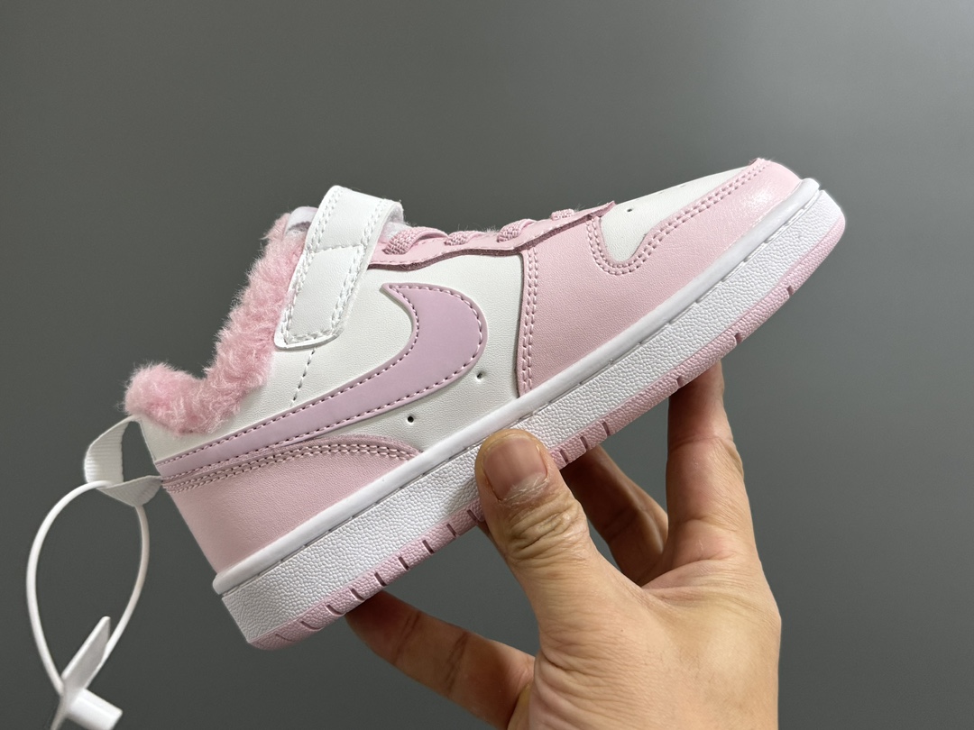 图片[5]-加绒空军一号工装低帮魔术贴儿童板鞋 尺码：24-37.5码 贴心呵护的加绒系列❄️ 工装系列真的超赞👍🏻 简约时尚百搭款🆒 魔术贴➕松紧带设计，穿脱方便✌🏻-选品中心