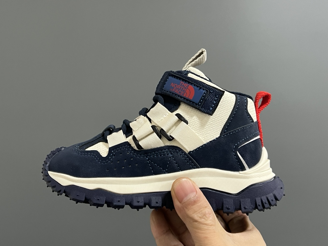 图片[4]-加绒北家中帮魔术贴儿童户外鞋 尺码：27-37码 经典户外大牌🧗 橡胶耐磨防滑大底，脚感超赞👍🏻 中帮款式，保护稚嫩脚踝✌🏻 加绒贴心呵护，暖暖过冬❄️-选品中心