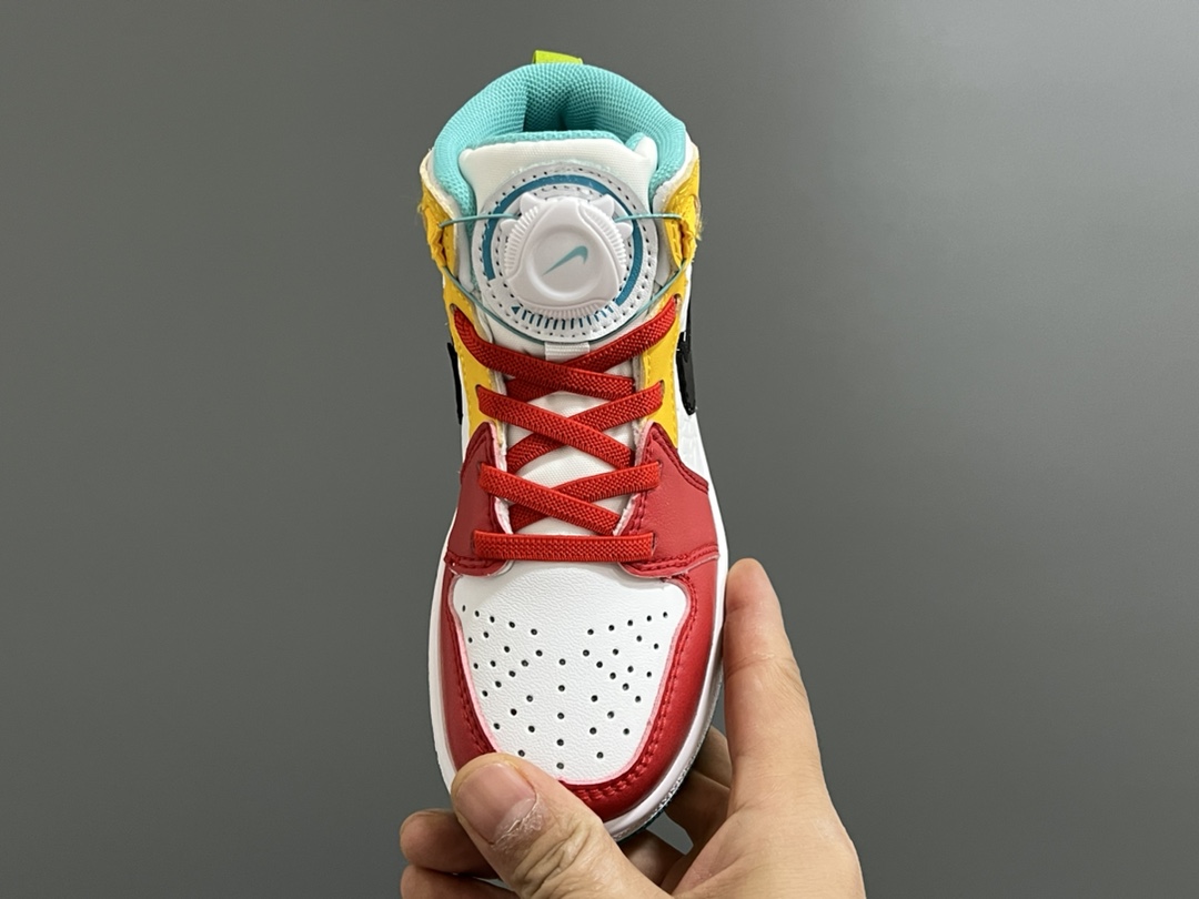 图片[8]-乔一中帮锁扣专柜版儿童运动休闲鞋 尺码：24-37码 新工厂新工艺🆕 经典乔一款式❤️ 精致锁扣设计，穿脱超级方便✌🏻 耐磨防滑大底，脚感超赞👍🏻-选品中心