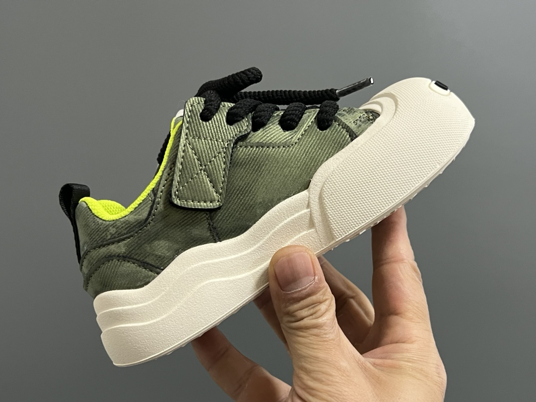 图片[6]-特潮牌新款猫爪印开口笑魔术贴板鞋 尺码：26-37码 可爱的猫爪印🐾贴片 开口笑款式，保护稚嫩脚丫🦶 魔术贴设计，穿脱超方便✌🏻 简约百搭款❤️-选品中心