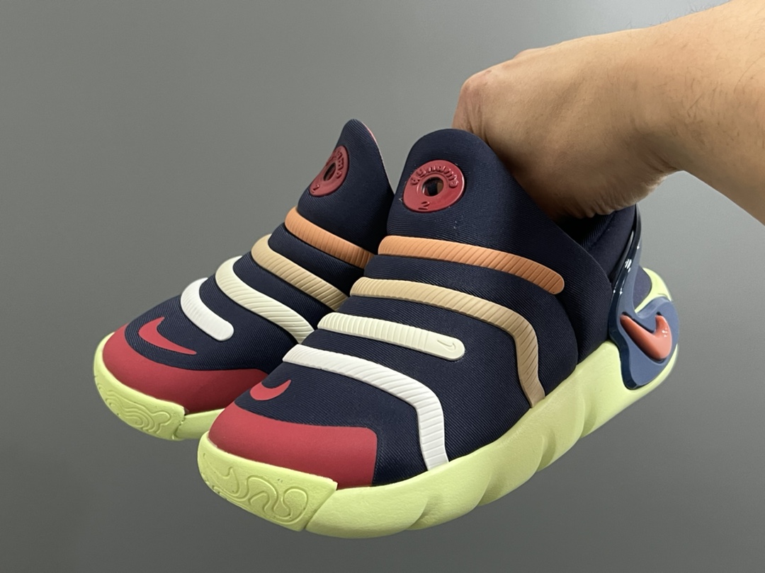 图片[2]-专G版毛毛虫3.5代新款儿童一脚蹬运动鞋 尺码：22-36码 专柜同步新品🆕 升级3.5代，塑胶条加固✔️ 优质空气棉面料☁️ 一脚蹬款式设计，穿脱超级方便✌🏻 耐磨防滑波浪大底，满足日常运动需求👍🏻-选品中心