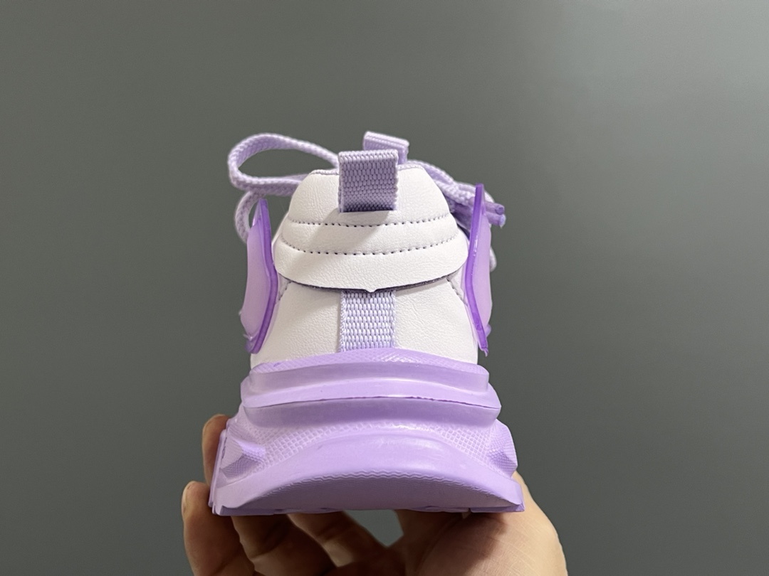 图片[7]-耐克 新款水洗马卡龙魔术贴儿童老爹鞋 尺码：26-37码 超治愈的马卡龙色系马🍬 魔术贴设计，穿脱方便✅ 耐磨防滑大底，老爹款超百搭❤️-选品中心