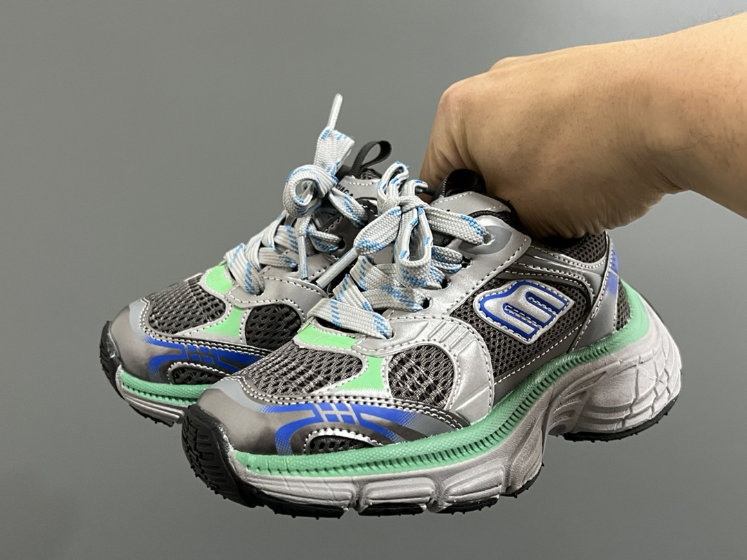 图片[2]-价格下调⬇️ 巴家新款10XL儿童魔术贴老爹运动鞋 尺码：26-37码 老爹款真的太百搭啦✌🏻 时髦精必备✨ 魔术贴设计，穿脱方便✅ 精致网面拼接，质感满满🈵-选品中心