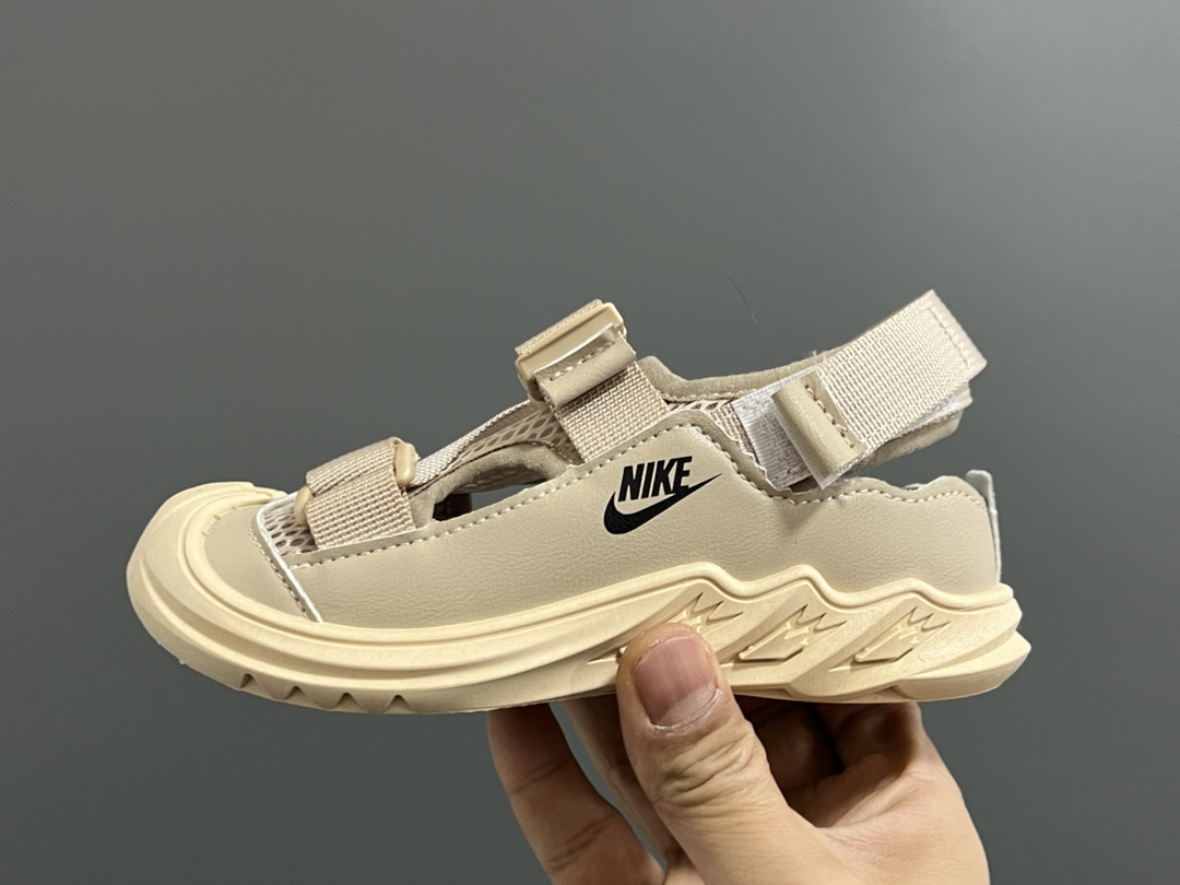 图片[4]-NK 包头绑带网面透气魔术贴凉鞋 尺码：26-37码 网面镂空拼接，透气性超好👍🏻 魔术贴设计，穿脱超方便✌🏻 超轻大底，脚感超赞✔️-选品中心