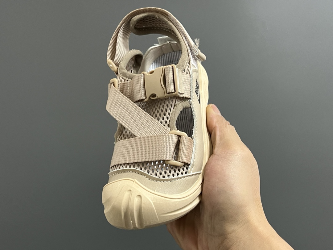 图片[3]-NK 包头绑带网面透气魔术贴凉鞋 尺码：26-37码 网面镂空拼接，透气性超好👍🏻 魔术贴设计，穿脱超方便✌🏻 超轻大底，脚感超赞✔️-选品中心