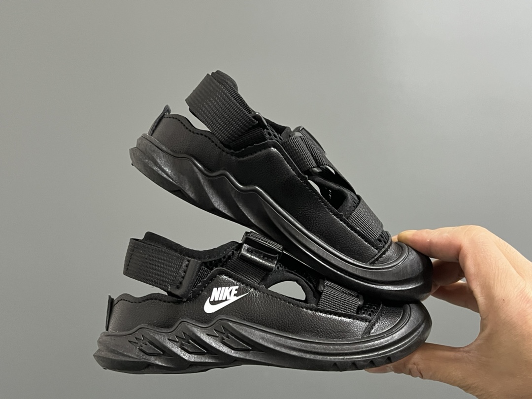 图片[9]-NK 包头绑带网面透气魔术贴凉鞋 尺码：26-37码 网面镂空拼接，透气性超好👍🏻 魔术贴设计，穿脱超方便✌🏻 超轻大底，脚感超赞✔️-选品中心