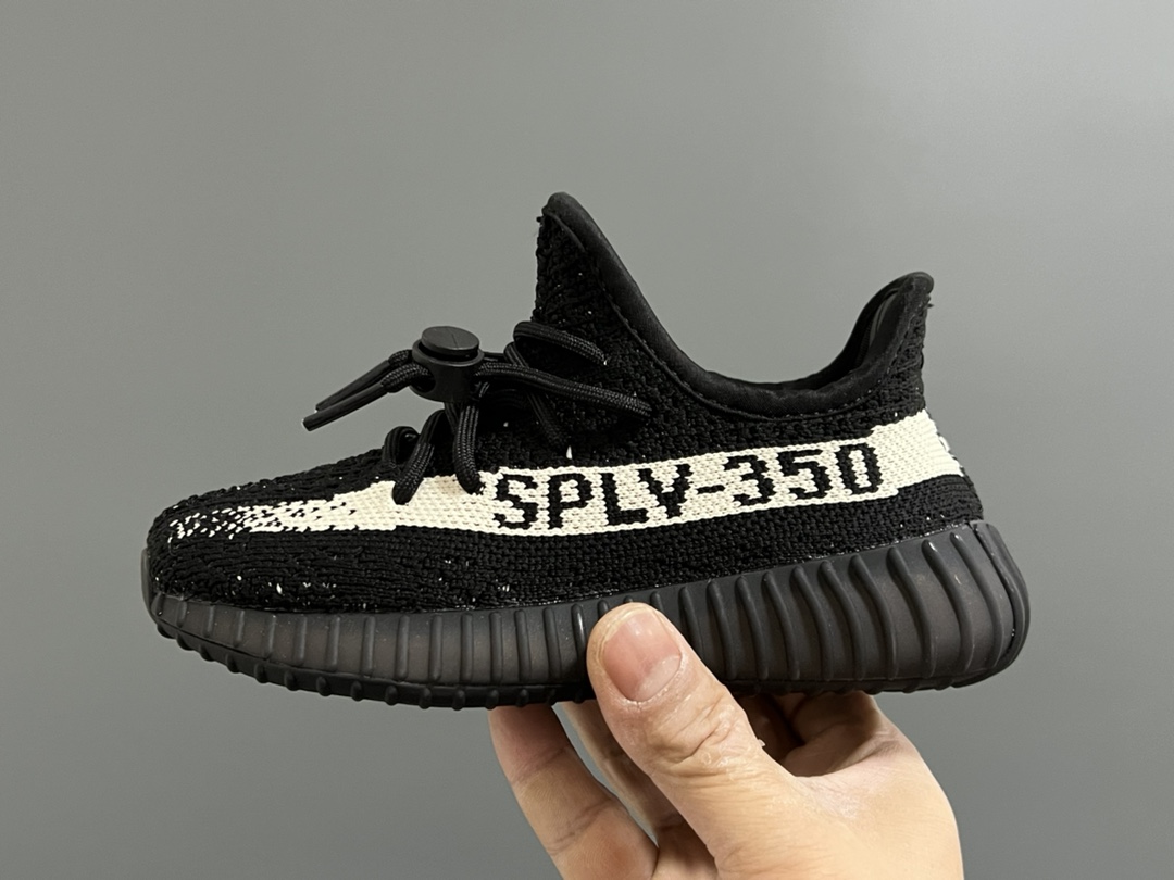 图片[4]-专G版椰子350V2真爆鞋带扣儿童一脚蹬运动鞋 尺码：24-35码 专柜版来咯🔥 真爆米花系列脚感超级棒👍🏻 软弹效果一绝❗️ 针织鞋面，透气舒适好打理✔️ 鞋带扣设计，对于小宝来说可太友好啦✌🏻 一脚蹬款式设计，穿脱自如✅-选品中心