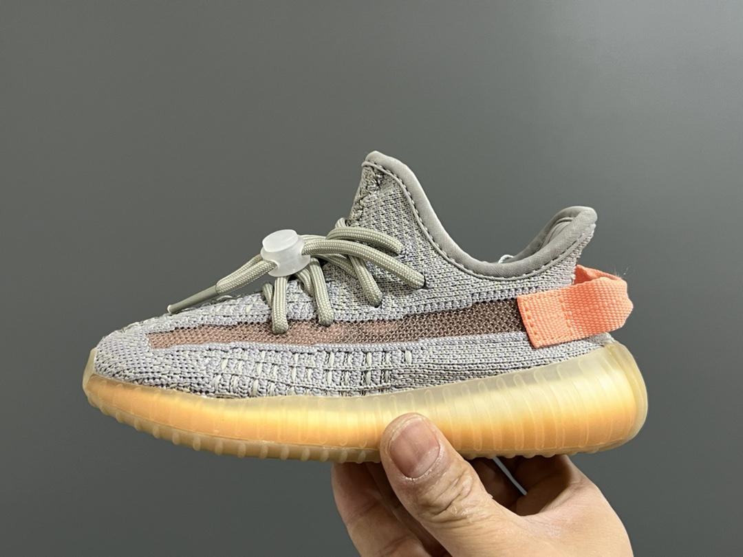 图片[4]-专G版椰子350V2真爆鞋带扣儿童一脚蹬运动鞋 尺码：24-35码 专柜版来咯🔥 真爆米花系列脚感超级棒👍🏻 软弹效果一绝❗️ 针织鞋面，透气舒适好打理✔️ 鞋带扣设计，对于小宝来说可太友好啦✌🏻 一脚蹬款式设计，穿脱自如✅-选品中心