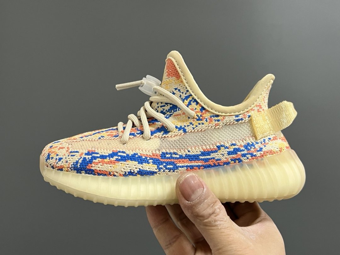 图片[4]-专G版椰子350V2真爆鞋带扣儿童一脚蹬运动鞋 尺码：24-35码 专柜版来咯🔥 真爆米花系列脚感超级棒👍🏻 软弹效果一绝❗️ 针织鞋面，透气舒适好打理✔️ 鞋带扣设计，对于小宝来说可太友好啦✌🏻 一脚蹬款式设计，穿脱自如✅-选品中心