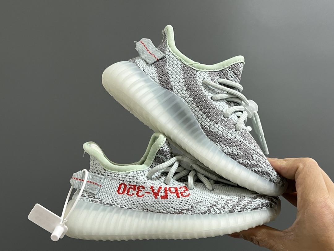 图片[9]-专G版椰子350V2真爆鞋带扣儿童一脚蹬运动鞋 尺码：24-35码 专柜版来咯🔥 真爆米花系列脚感超级棒👍🏻 软弹效果一绝❗️ 针织鞋面，透气舒适好打理✔️ 鞋带扣设计，对于小宝来说可太友好啦✌🏻 一脚蹬款式设计，穿脱自如✅-选品中心