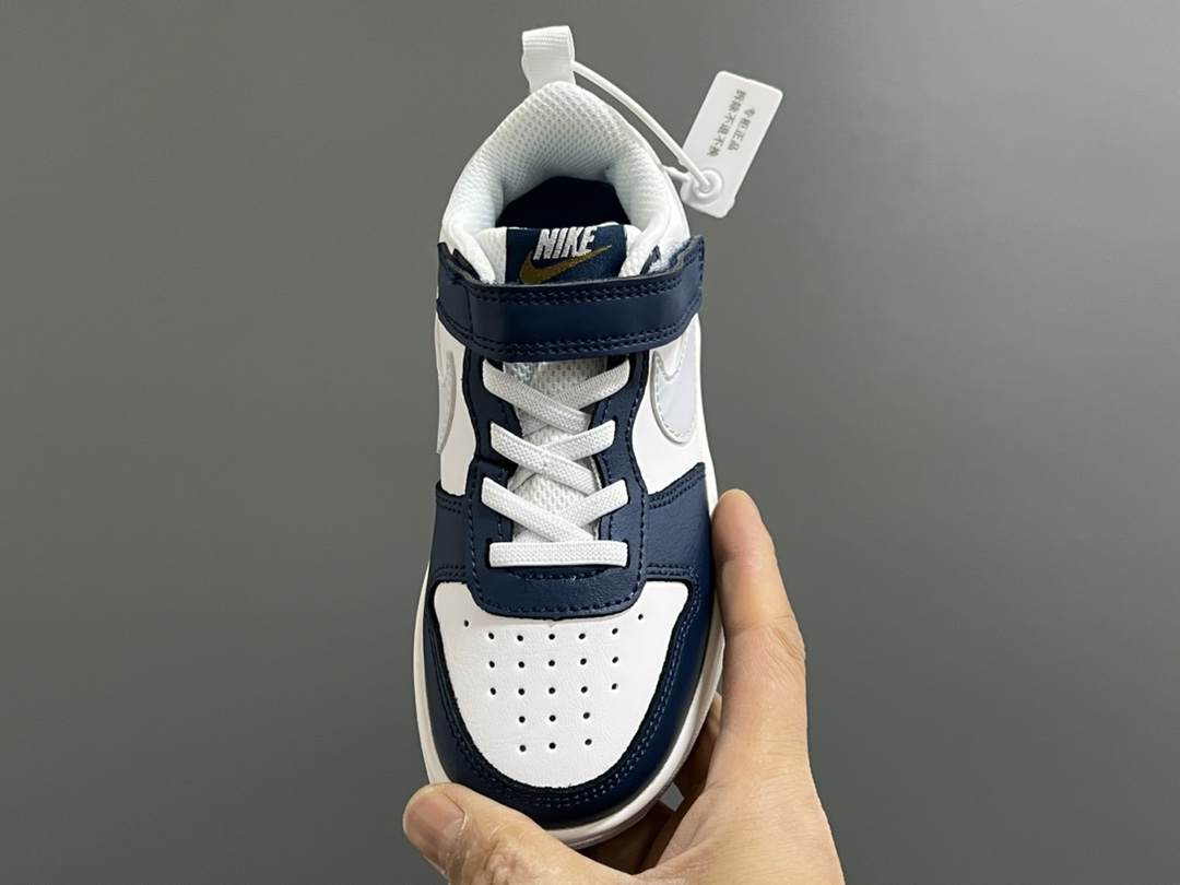 图片[8]-NK 空一号工装低帮魔术贴儿童板鞋小白鞋 尺码：24-37.5码 经典百搭板鞋小白鞋，学生时代必备❤️ 低帮魔术贴设计，穿脱方便✔️ 橡胶大底，耐磨防滑👍🏻-选品中心