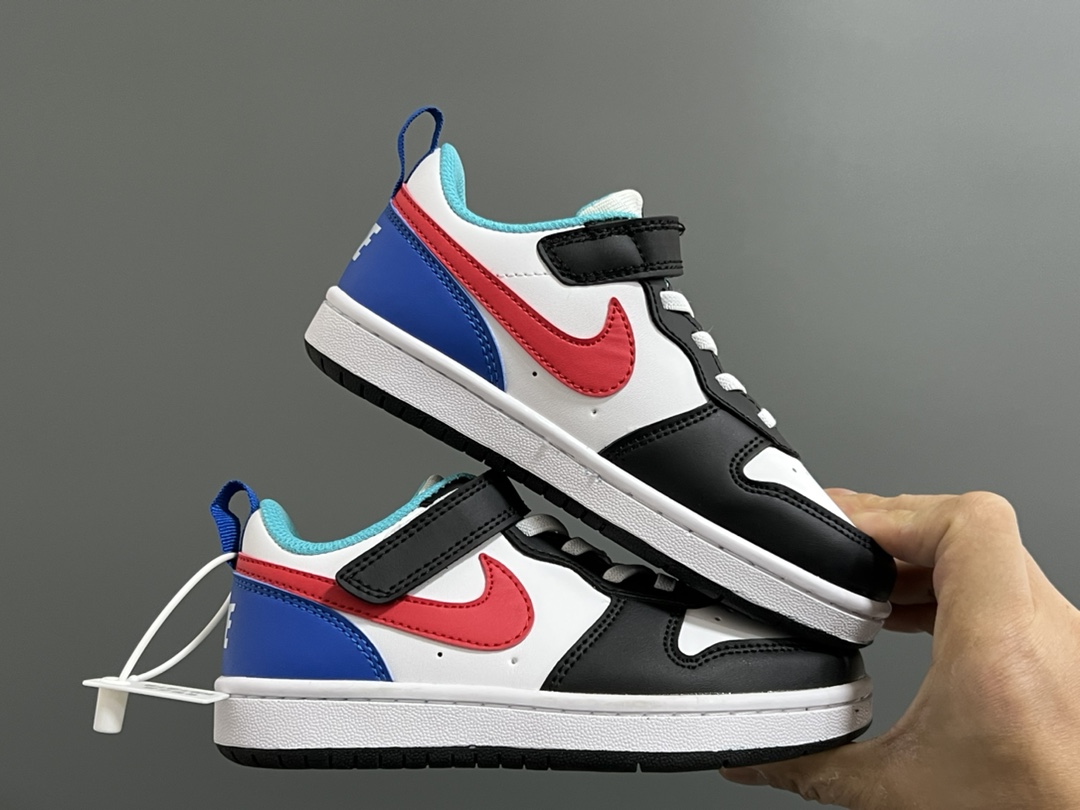 图片[9]-NK 空一号工装低帮魔术贴儿童板鞋小白鞋 尺码：22-37.5码 经典百搭板鞋小白鞋，学生时代必备❤️ 低帮魔术贴设计，穿脱方便✔️ 橡胶大底，耐磨防滑👍🏻-选品中心