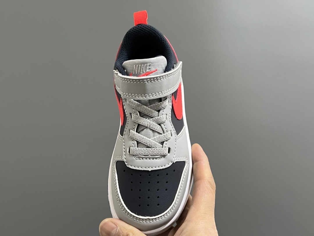 图片[8]-NK 空一号工装低帮魔术贴儿童板鞋小白鞋 尺码：22-37.5码 经典百搭板鞋小白鞋，学生时代必备❤️ 低帮魔术贴设计，穿脱方便✔️ 橡胶大底，耐磨防滑👍🏻-选品中心