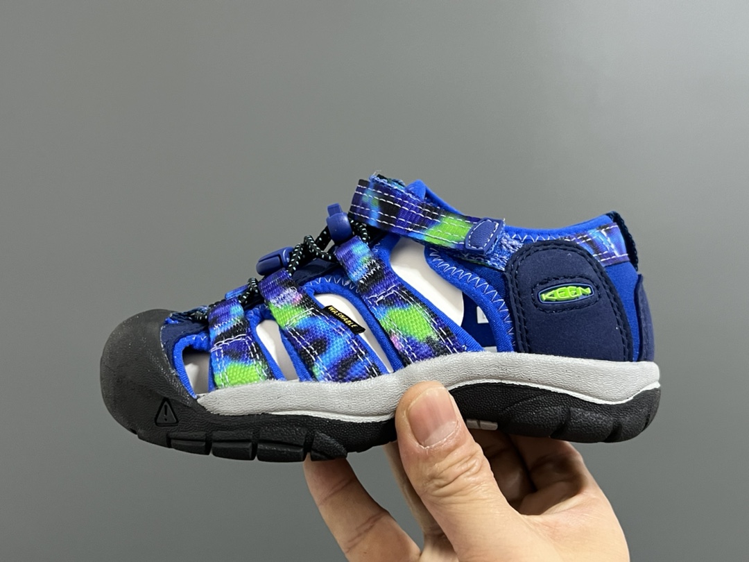 图片[4]-海外版 Keen 科恩溯溪两穿儿童凉鞋 尺码：26-37码 海外代购版👍🏻 这鞋型太好看啦😍丑萌丑萌感✨ 魔术贴➕松紧带设计，方便调节✔️ 溯溪两穿橡胶耐磨大底，抓地力超强✌🏻 今年必备单品🛒-选品中心