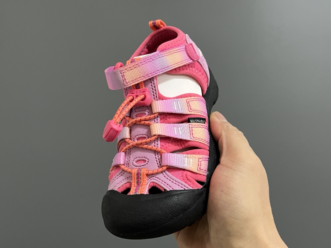 图片[3]-KEEN科恩户外儿童涉水溯溪凉鞋24–37码 户外大佬—KEEN科恩潮牌⛺️优质尼龙材料镂空拼接，透气又舒适☁️橡胶耐磨防滑包头大底✅-选品中心