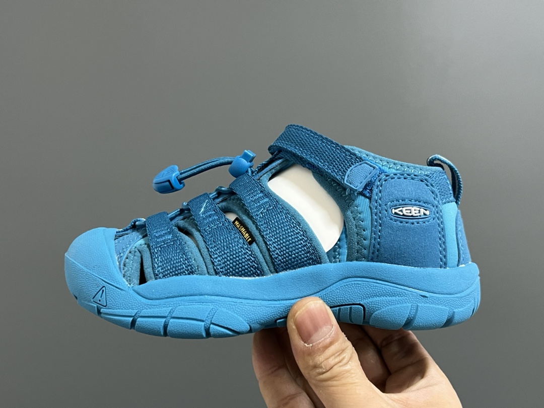 图片[4]-KEEN科恩户外儿童涉水溯溪凉鞋24–37码 户外大佬—KEEN科恩潮牌⛺️优质尼龙材料镂空拼接，透气又舒适☁️橡胶耐磨防滑包头大底✅-选品中心