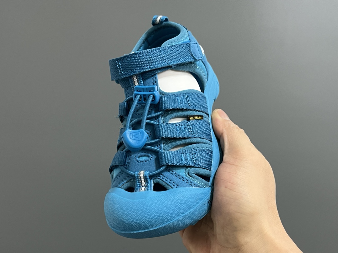 图片[3]-KEEN科恩户外儿童涉水溯溪凉鞋24–37码 户外大佬—KEEN科恩潮牌⛺️优质尼龙材料镂空拼接，透气又舒适☁️橡胶耐磨防滑包头大底✅-选品中心