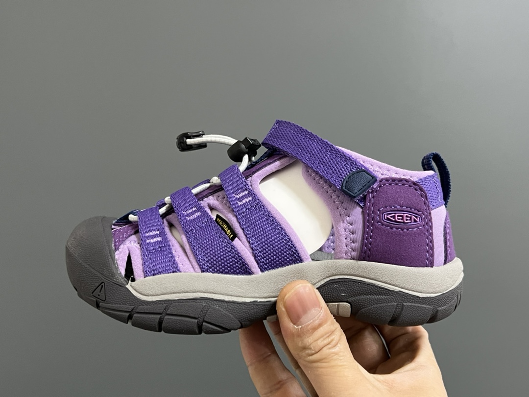 图片[4]-KEEN科恩户外儿童涉水溯溪凉鞋24–37码 户外大佬—KEEN科恩潮牌⛺️优质尼龙材料镂空拼接，透气又舒适☁️橡胶耐磨防滑包头大底✅-选品中心