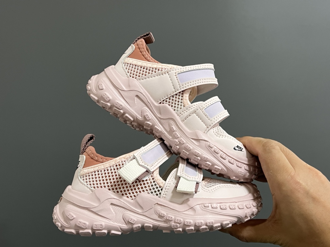 图片[9]-NK 网面镂空魔术贴儿童轮胎凉鞋 尺码：27-35码 包头网面镂空，透气又舒适☁️ 双魔术贴设计，穿脱超方便✌🏻 轮胎🛞大底，脚感超赞👍🏻-选品中心