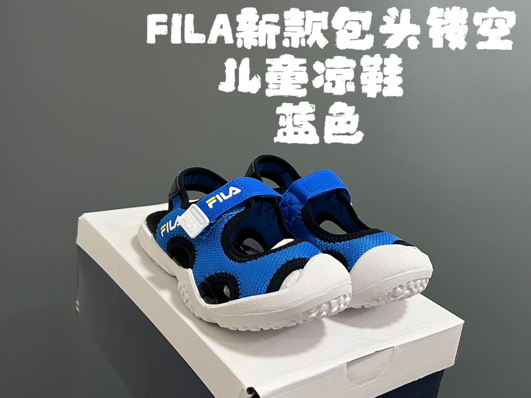 FILA Cross-Border Series: Colorful, Cozy, Quality Kids’ Sandals in Size 24-35 - 图片 3