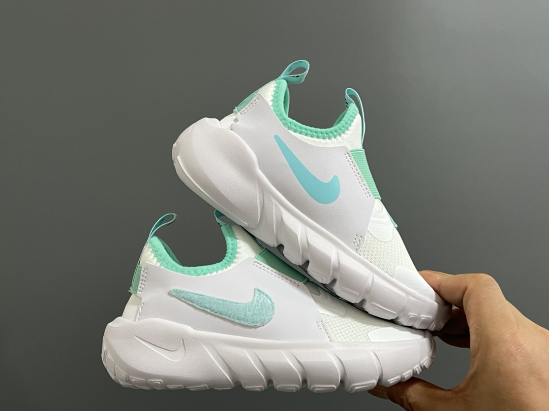 图片[9]-专柜版NK FLEX二代一脚蹬儿童运动鞋 尺码：25-37码 专G版品质超赞👍🏻 优质针织面料拼接，透气舒适☁️ 一脚蹬款式设计，穿脱便捷✌🏻 耐磨防滑大底，脚感不言而喻✔️-选品中心