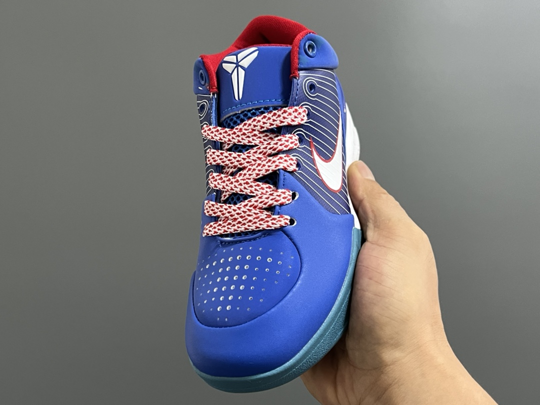 图片[2]-NK 科比4 大童儿童篮球鞋 尺码：30-41码 科比4代新款🆕 大童码数满足青少年需求✌🏻 橡胶耐磨防滑大底，脚感超赞👍🏻 优质皮料拼接，质感满分💯-选品中心