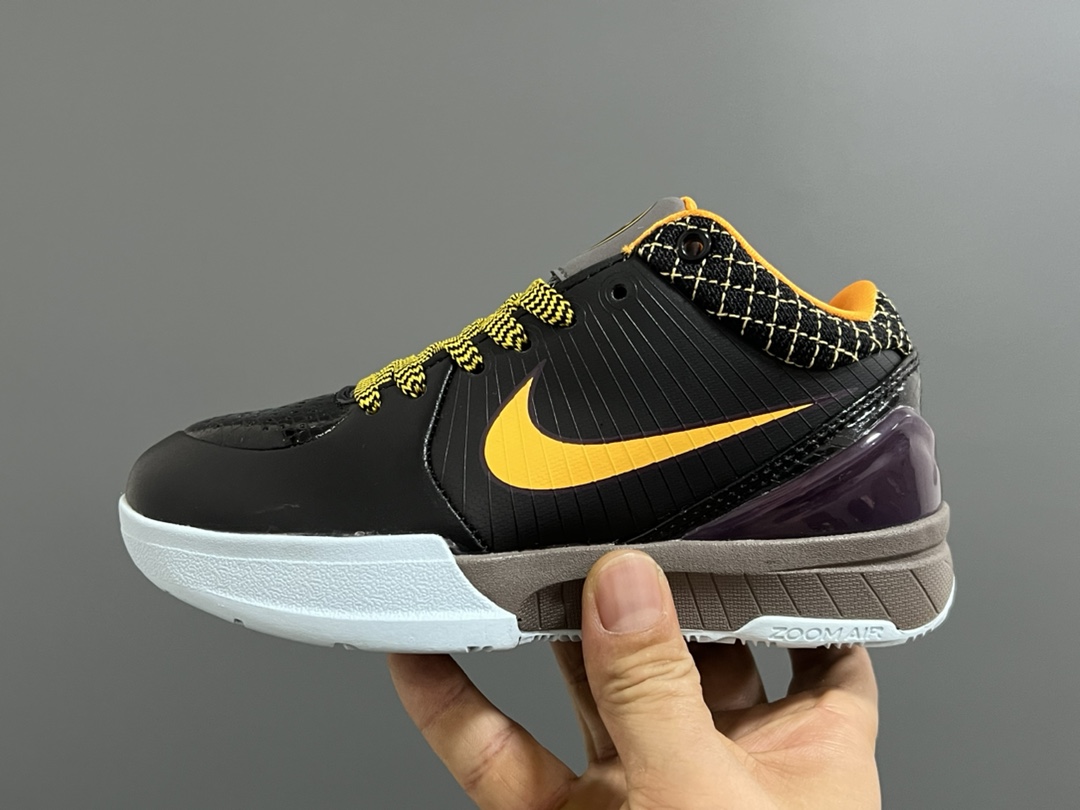 图片[4]-NK 科比4 大童儿童篮球鞋 尺码：30-41码 科比4代新款🆕 大童码数满足青少年需求✌🏻 橡胶耐磨防滑大底，脚感超赞👍🏻 优质皮料拼接，质感满分💯-选品中心