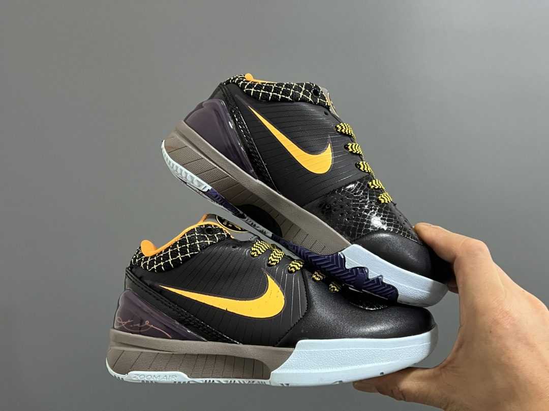 图片[9]-NK 科比4 大童儿童篮球鞋 尺码：30-41码 科比4代新款🆕 大童码数满足青少年需求✌🏻 橡胶耐磨防滑大底，脚感超赞👍🏻 优质皮料拼接，质感满分💯-选品中心