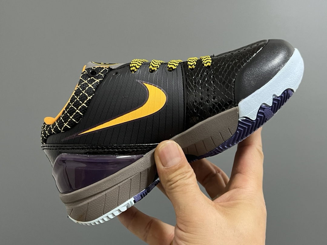 图片[6]-NK 科比4 大童儿童篮球鞋 尺码：30-41码 科比4代新款🆕 大童码数满足青少年需求✌🏻 橡胶耐磨防滑大底，脚感超赞👍🏻 优质皮料拼接，质感满分💯-选品中心