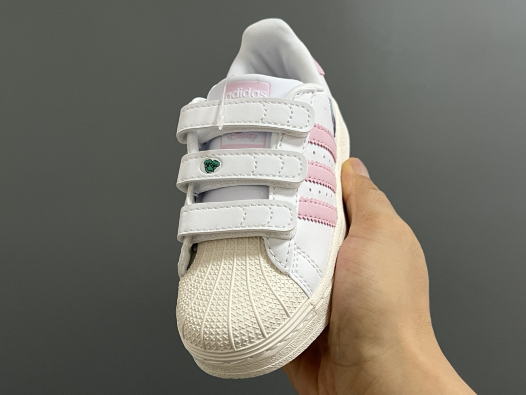 图片[3]-原单版金B贝壳头儿童魔术贴板鞋 尺码：22-37码 原单版的细节版型设计都超赞👍🏻 金标系列绝对是最百搭的单品❤️ 作为入门级板鞋，人手必备✌🏻-选品中心