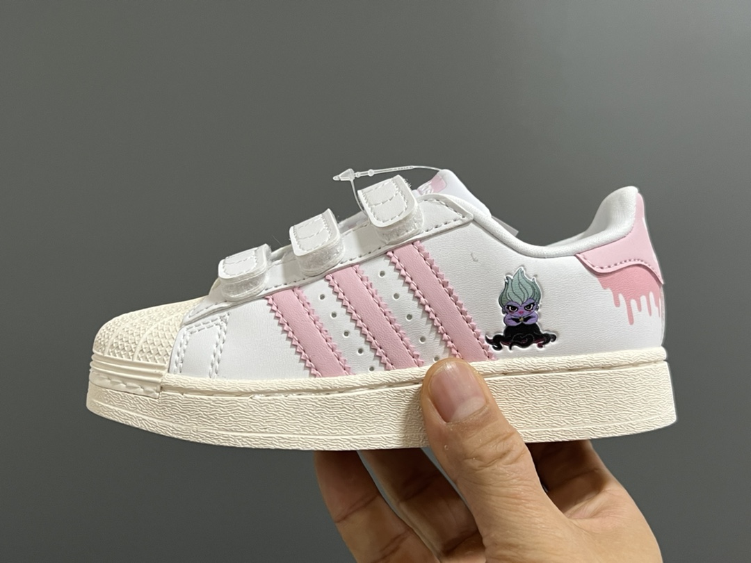 图片[4]-原单版金B贝壳头儿童魔术贴板鞋 尺码：22-37码 原单版的细节版型设计都超赞👍🏻 金标系列绝对是最百搭的单品❤️ 作为入门级板鞋，人手必备✌🏻-选品中心