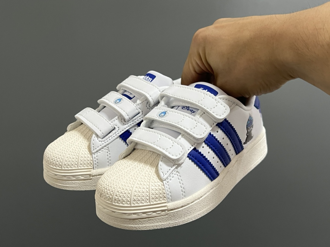 图片[2]-原单版金B贝壳头儿童魔术贴板鞋 尺码：22-37码 原单版的细节版型设计都超赞👍🏻 金标系列绝对是最百搭的单品❤️ 作为入门级板鞋，人手必备✌🏻-选品中心