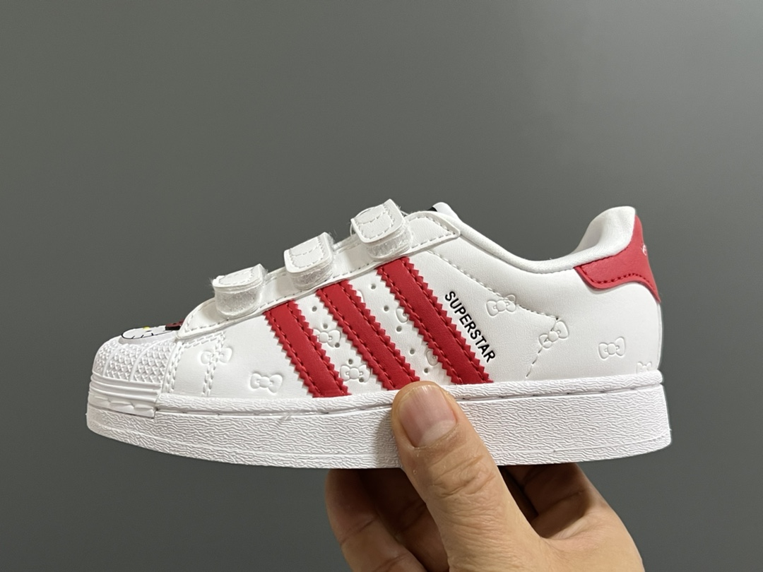 图片[4]-原单版金B贝壳头儿童魔术贴板鞋 尺码：22-37码 原单版的细节版型设计都超赞👍🏻 金标系列绝对是最百搭的单品❤️ 作为入门级板鞋，人手必备✌🏻-选品中心