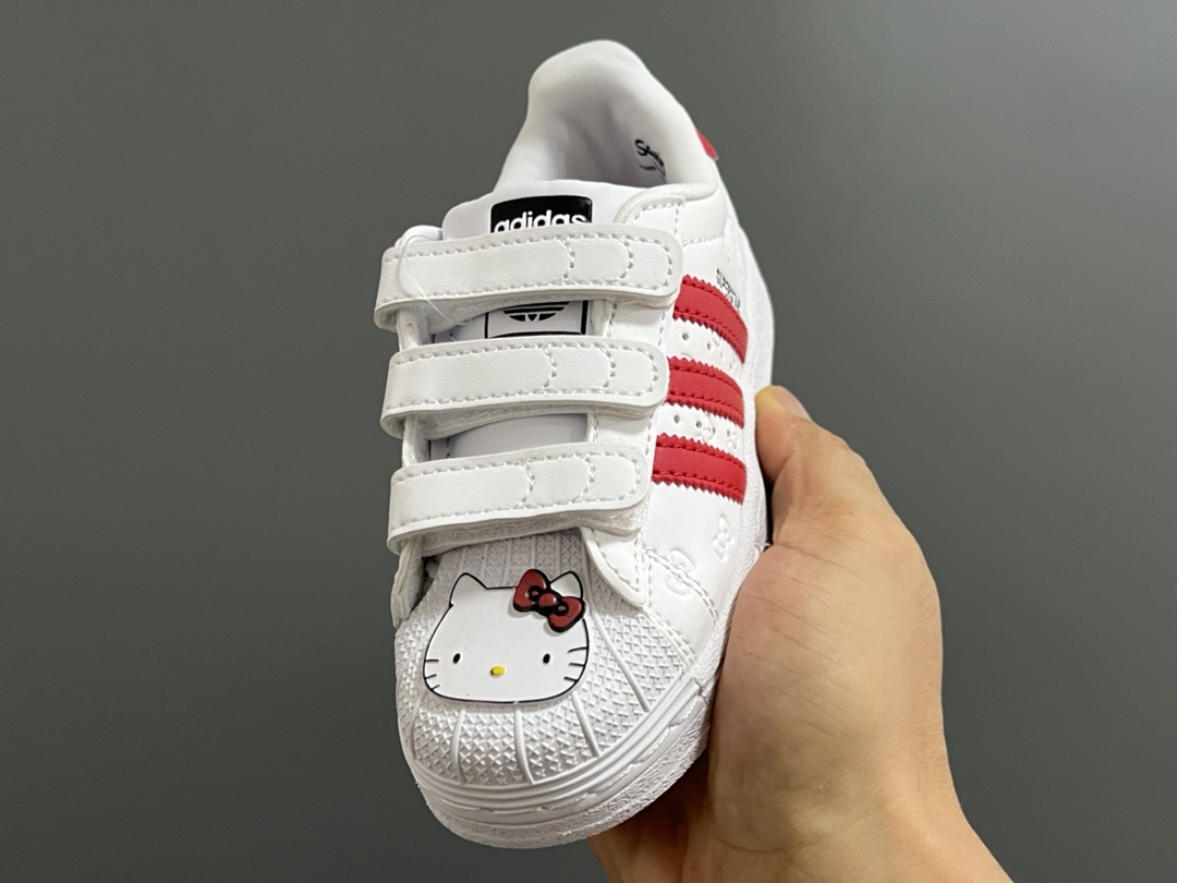 图片[3]-原单版金B贝壳头儿童魔术贴板鞋 尺码：22-37码 原单版的细节版型设计都超赞👍🏻 金标系列绝对是最百搭的单品❤️ 作为入门级板鞋，人手必备✌🏻-选品中心