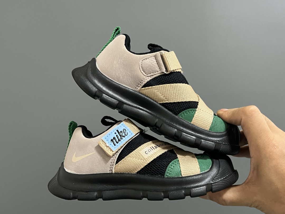 图片[9]-价格调整 NK新款交叉魔术贴儿童运动鞋 尺码：27-37码 包头款式设计，保护稚嫩脚丫🦶 交叉魔术贴设计，穿脱方便✌🏻 耐磨防滑大底，脚感超赞👍🏻-选品中心