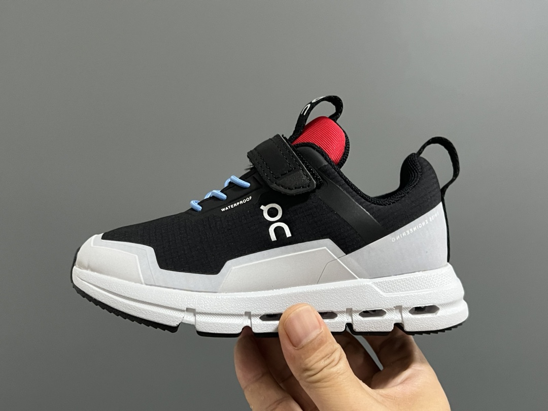 图片[4]-高品质 昂跑秋冬魔术贴松紧带儿童舒适缓震运动鞋 尺码：26-37.5码 来自瑞士🇨🇭的小众品牌🆕 超轻跑鞋款式，透气舒适☁️ 独特的Cloudtec鞋底科技，满足日常生活👍🏻 魔术贴➕松紧带设计，穿脱方便✔️-选品中心