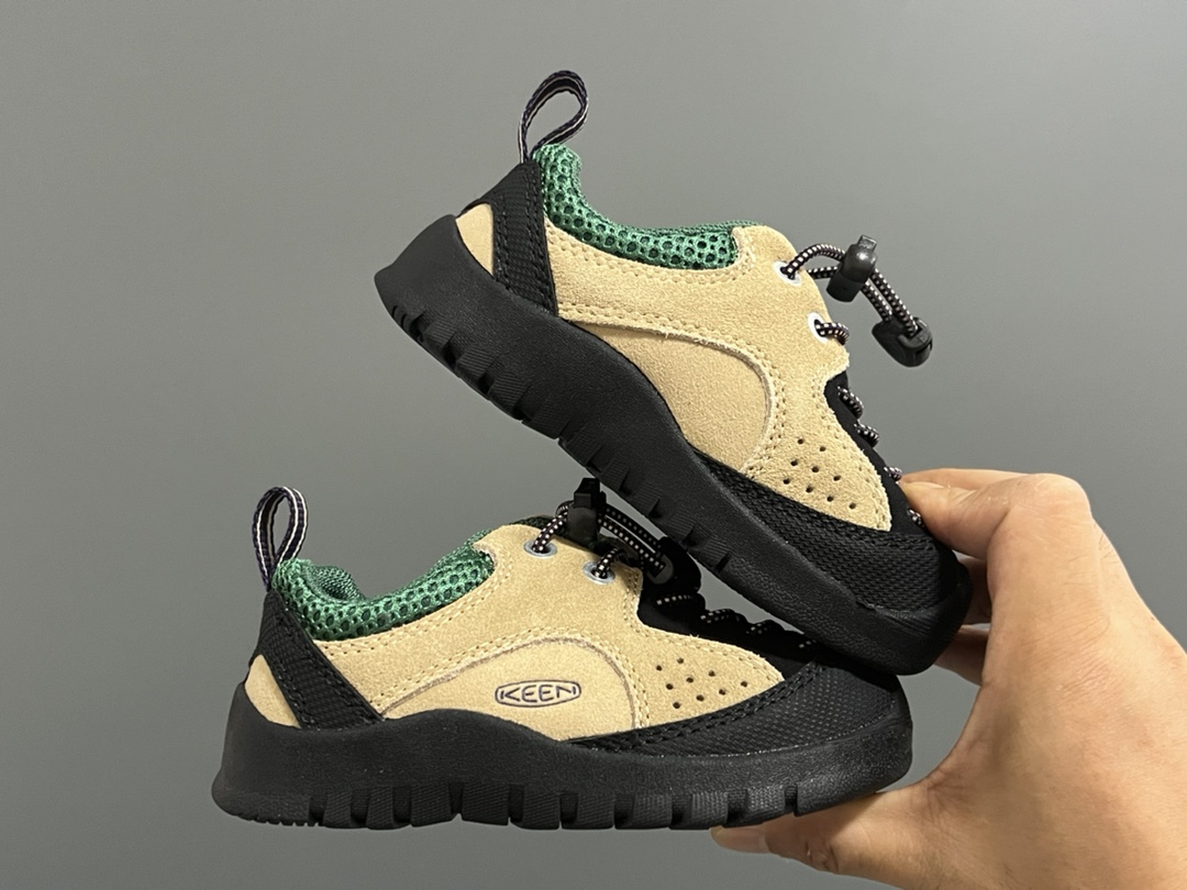 图片[7]-KEE*潮牌二代儿童亲子款户外登山鞋 尺码：24-34码 经典二代户外登山鞋🔥 优质皮料拼接，包头款式设计✔️ 橡胶耐磨防滑大底，脚感超赞👍🏻-选品中心