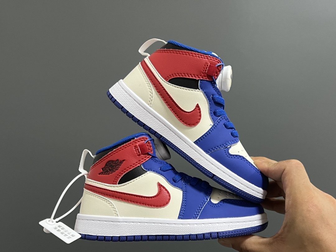 图片[9]-乔一中帮锁扣儿童运动鞋 尺码：22-37.5码 超棒的锁扣系列🔥 经典乔一中帮款式🆕 优质皮料质感超赞👍🏻 耐磨防滑大底，脚感超舒服☁️-选品中心