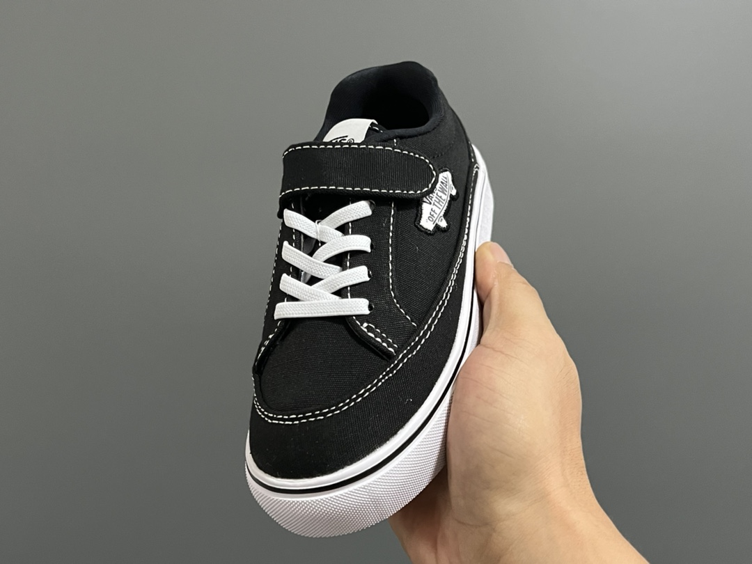 图片[3]-日版万斯魔术贴松紧带儿童鞋26-35码 最受欢迎的日系版万斯，最出名于它的版型设计，非常贴合人体工学设计👍🏻 魔术贴➕松紧带设计，穿脱超级方便✔️ 优质帆布面料，打理超级方便👍🏻-选品中心