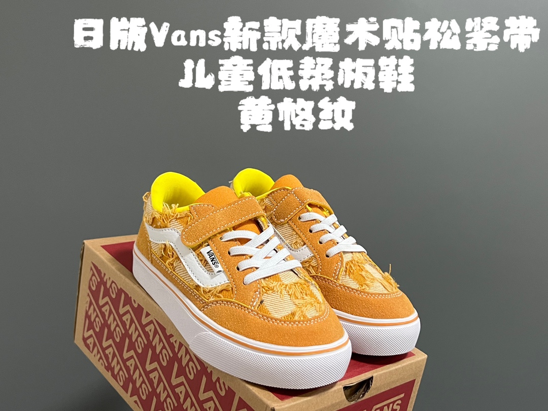 图片[4]-日版万斯魔术贴松紧带儿童鞋26-35码 最受欢迎的日系版万斯，非常贴合人体工学设计👍🏻 魔术贴➕松紧带设计，穿脱超级方便✔️ 优质帆布面料，打理超级方便👍🏻-选品中心