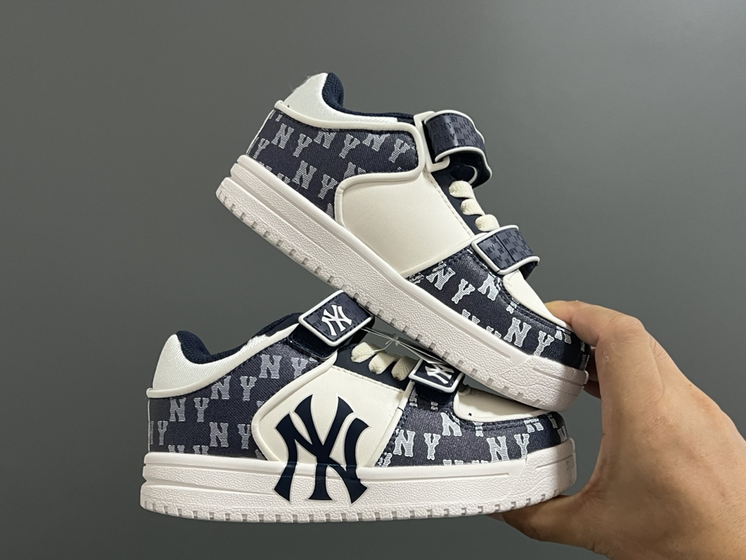 “MLB Series: Stylish Magic Slippers for Children, Sizes 26-37.5, Quality Leather, Easy to Wear” - 图片 3
