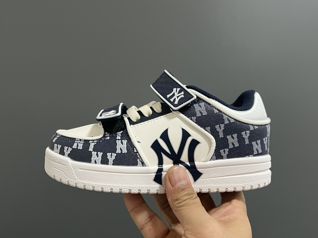 “MLB Series: Stylish Magic Slippers for Children, Sizes 26-37.5, Quality Leather, Easy to Wear” - 图片 4