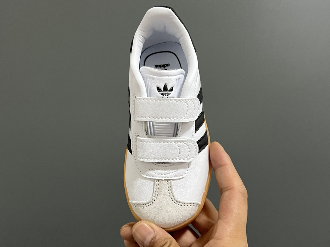 图片[8]-阿迪新款德训gazelle儿童魔术贴休闲鞋（小童） 尺码：24-37码 超嗲的配色，上脚超好看😍 大小童魔术贴区分🆚匠心打造❤️-选品中心