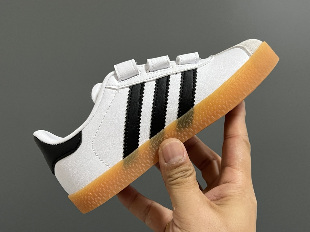 图片[8]-阿迪新款德训gazelle儿童魔术贴休闲鞋（大童） 尺码：24-37码 超嗲的配色，上脚超好看😍 大小童魔术贴区分🆚匠心打造❤️-选品中心