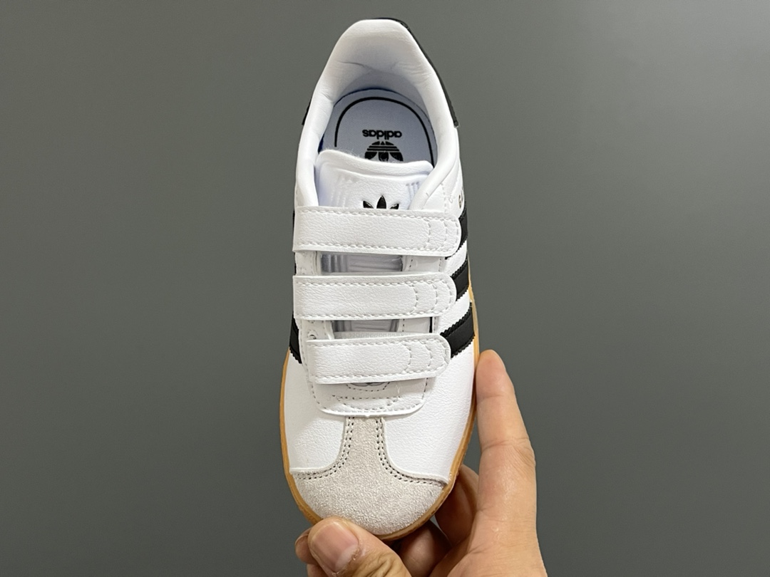 图片[6]-阿迪新款德训gazelle儿童魔术贴休闲鞋（大童） 尺码：24-37码 超嗲的配色，上脚超好看😍 大小童魔术贴区分🆚匠心打造❤️-选品中心